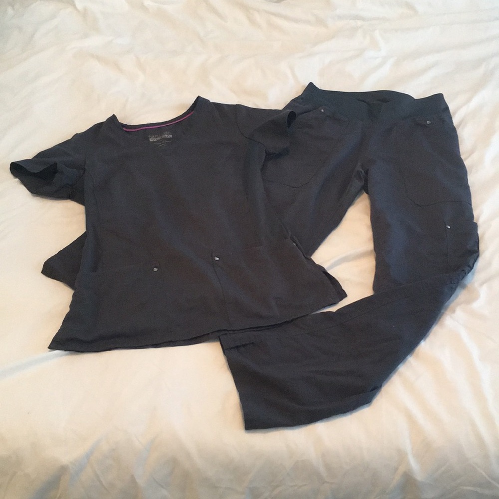 Purple label yoga scrub set!